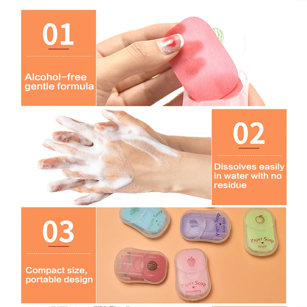 Novalya Travel Soap Sheets