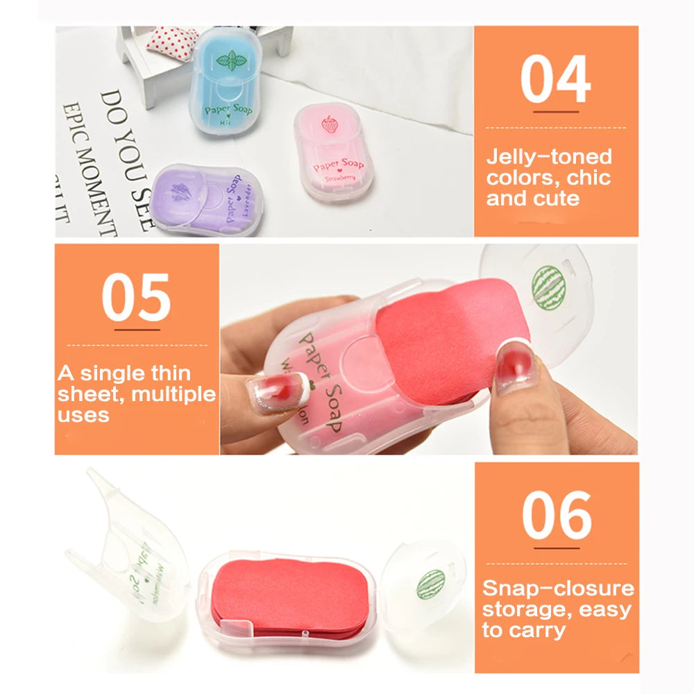 Novalya Travel Soap Sheets